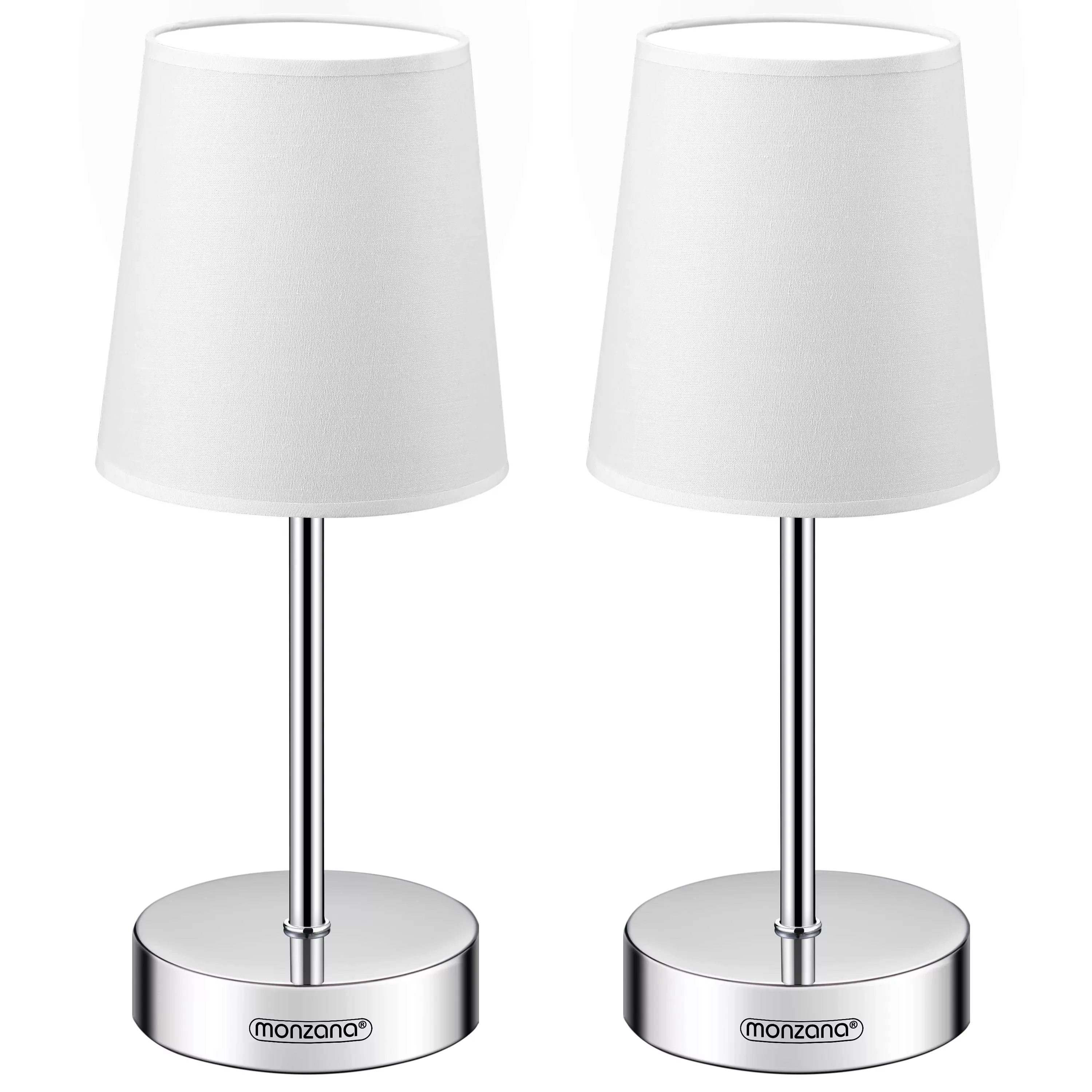 Tischlampe Lumière 2er-Set Weiß 32x13x13cm günstig online kaufen