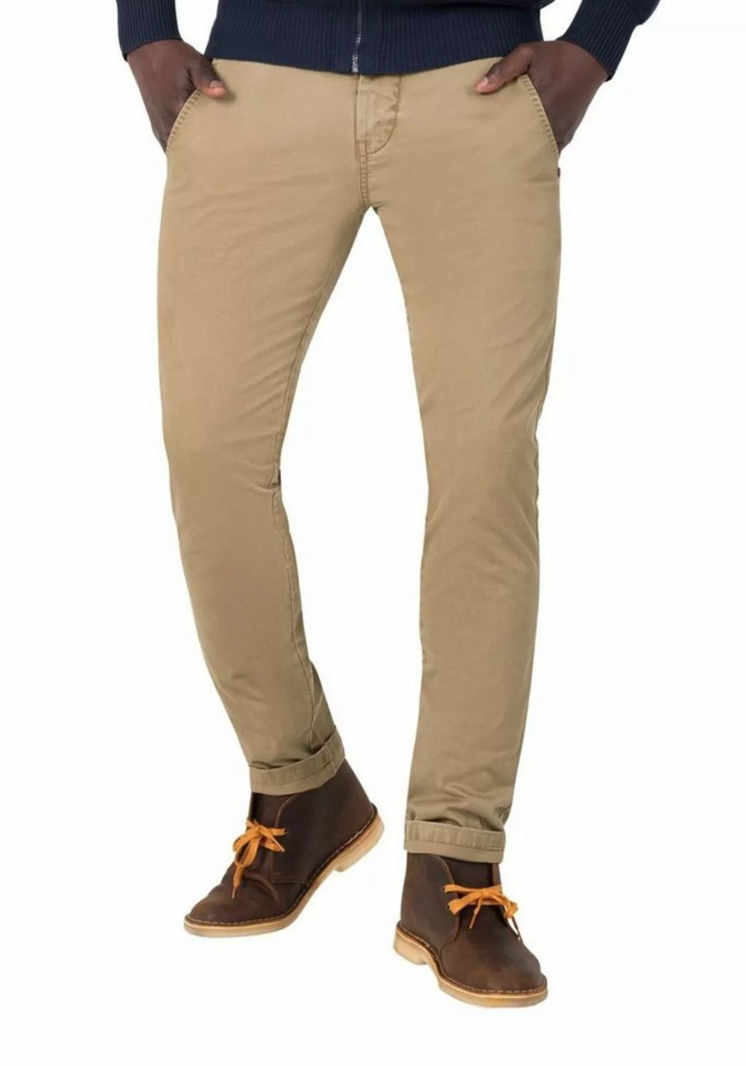 TIMEZONE Herren Chino Hose SLIM JANNOTZ - Slim Fit - Blau Beige Grau günstig online kaufen