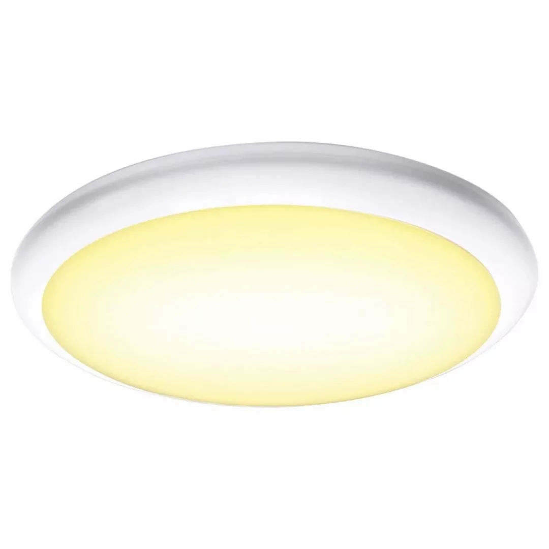 LED Wand- und Deckenleuchte Ruba 16 Cw in Weiß 24W 2230lm IP65 günstig online kaufen