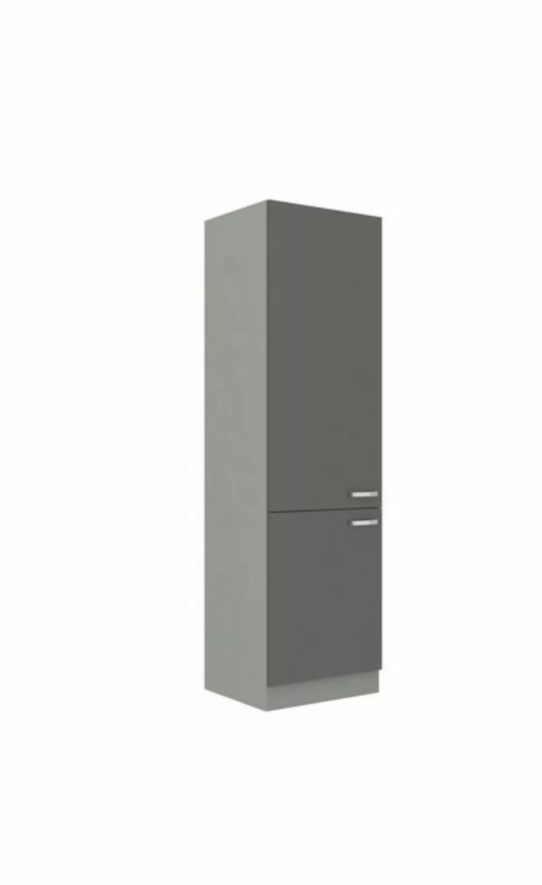 Küchen-Preisbombe Hochschrank 60 cm Küche Bianca Grey Grau Hochglanz Küchen günstig online kaufen