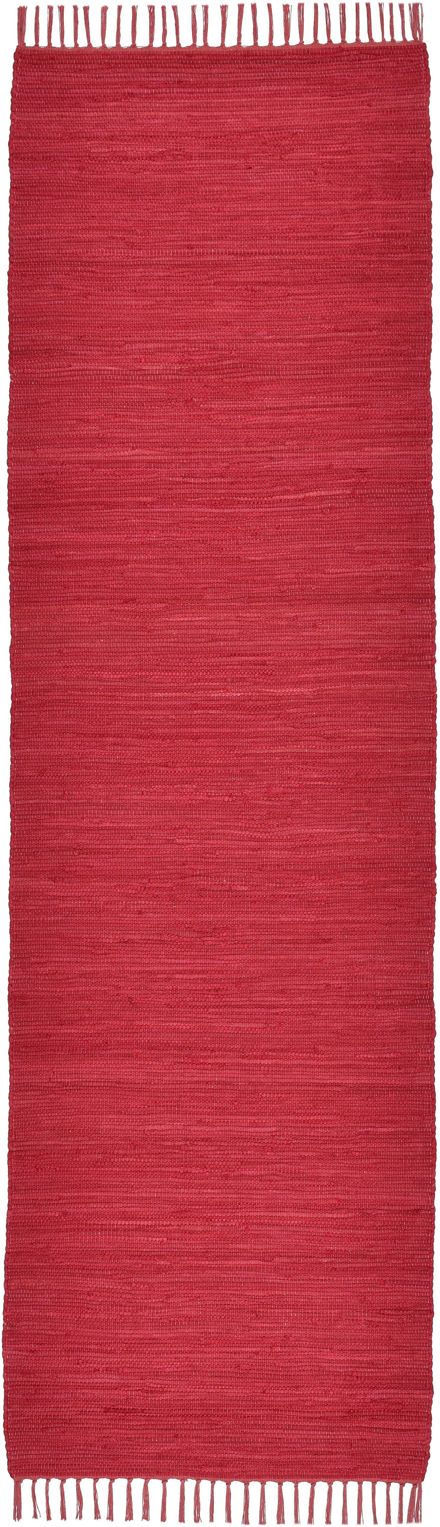 THEKO Teppich »Happy Cotton Fleckerl, handgewebt«, rechteckig, 5 mm Höhe, F günstig online kaufen