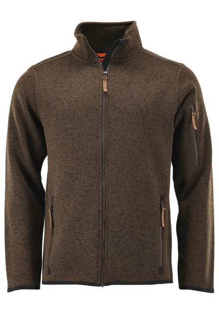 Tom Collins Strickfleecejacke Jatya Herren Outdoorjacke mit Stehkragen günstig online kaufen