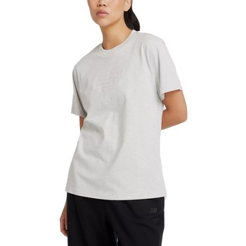 New Balance  T-Shirts & Poloshirts EMBOSSED LOGO JERSEY T-SHIR günstig online kaufen