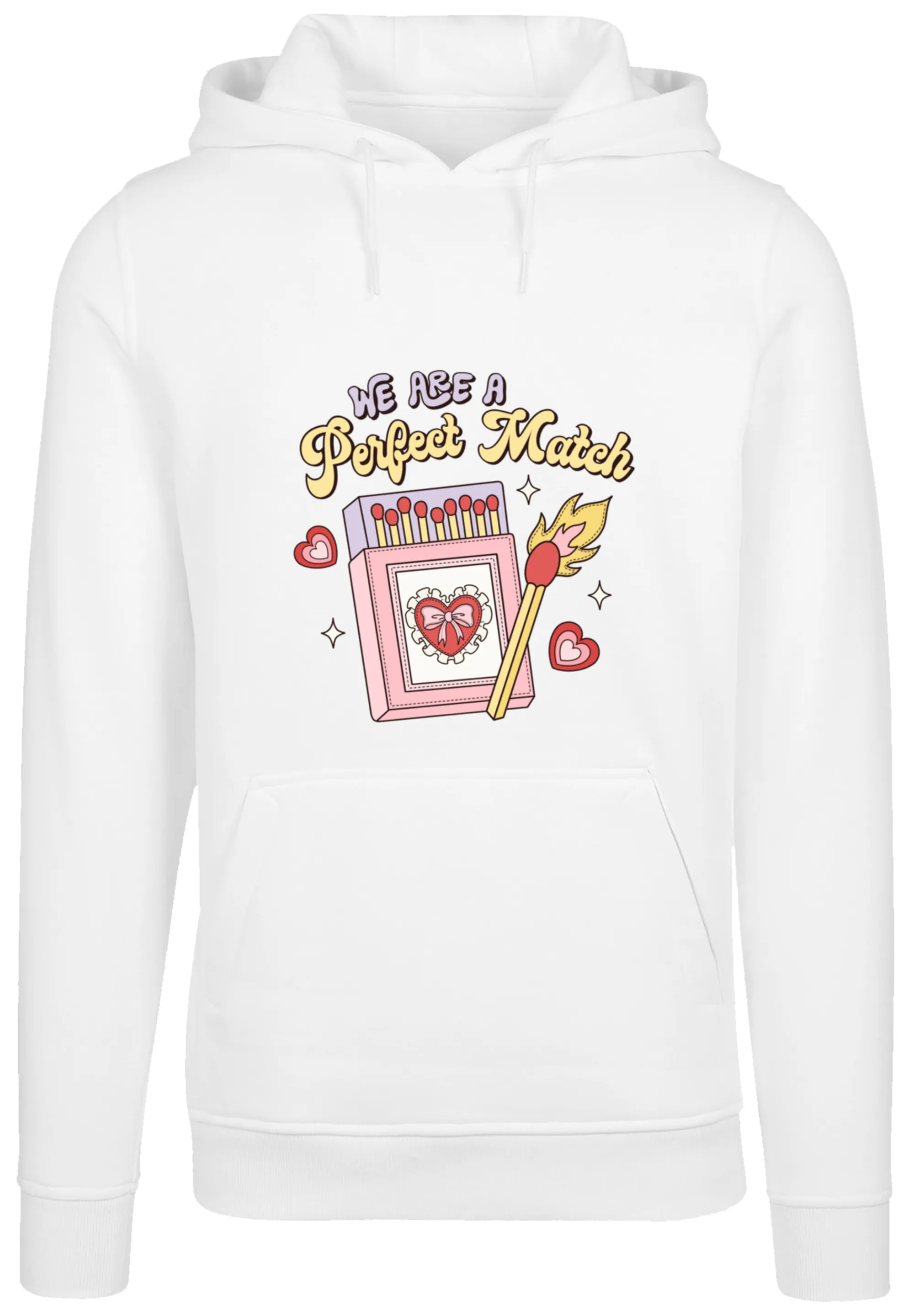 F4NT4STIC Kapuzenpullover "We Are A Perfect Match Love", Premium Qualität günstig online kaufen