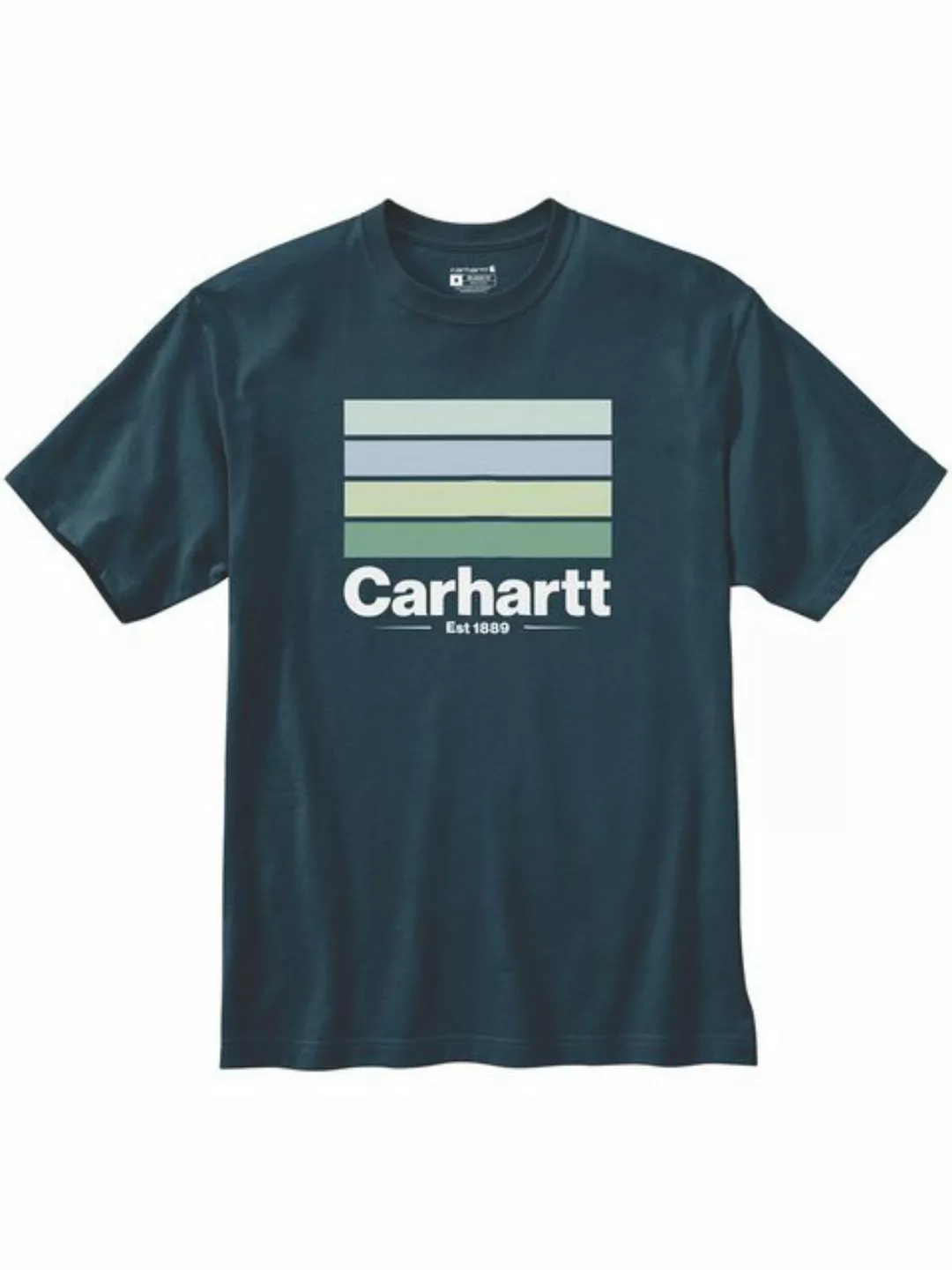 Carhartt T-Shirt Carhartt Line Graphic T-Shirt dunkelblau günstig online kaufen