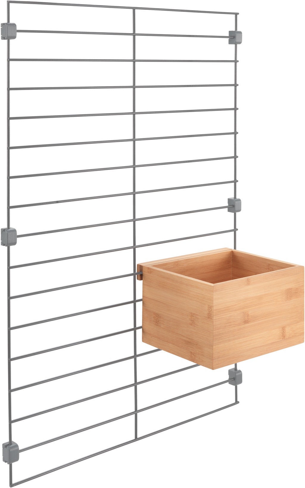 Metaltex Organizer "Mural line", (Set, 2 St.), Aufbewahrungsbox, Bambus günstig online kaufen