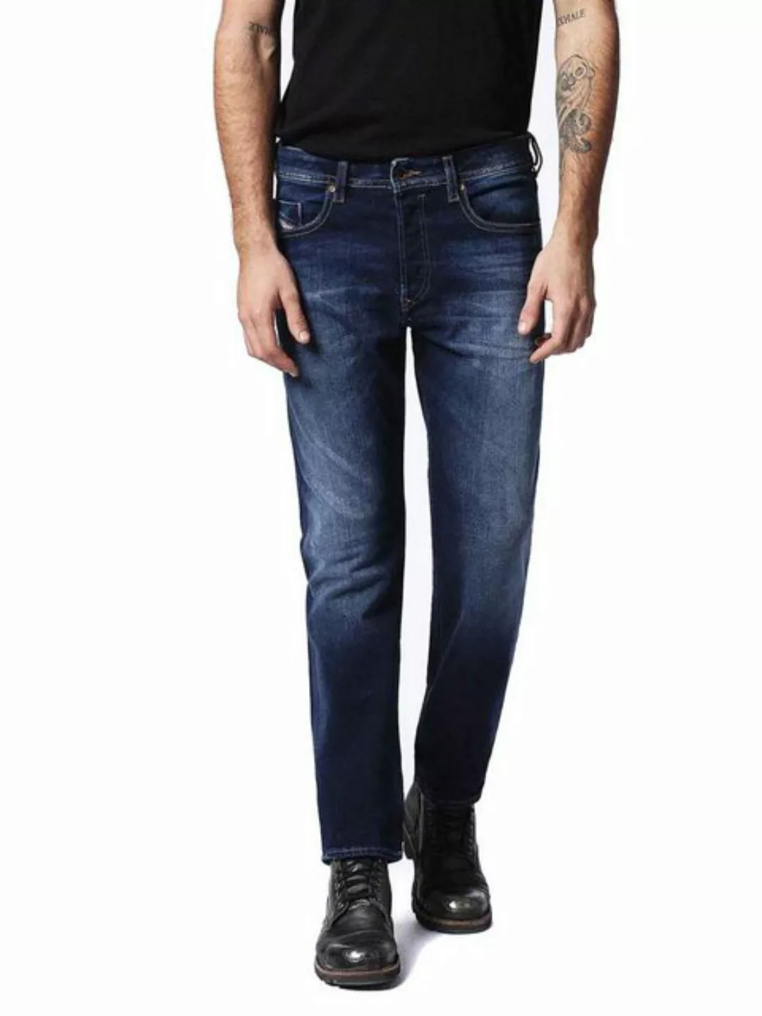 Diesel Tapered-fit-Jeans Diesel Herren Buster 0860L Jeans Hose Slim Tapered günstig online kaufen