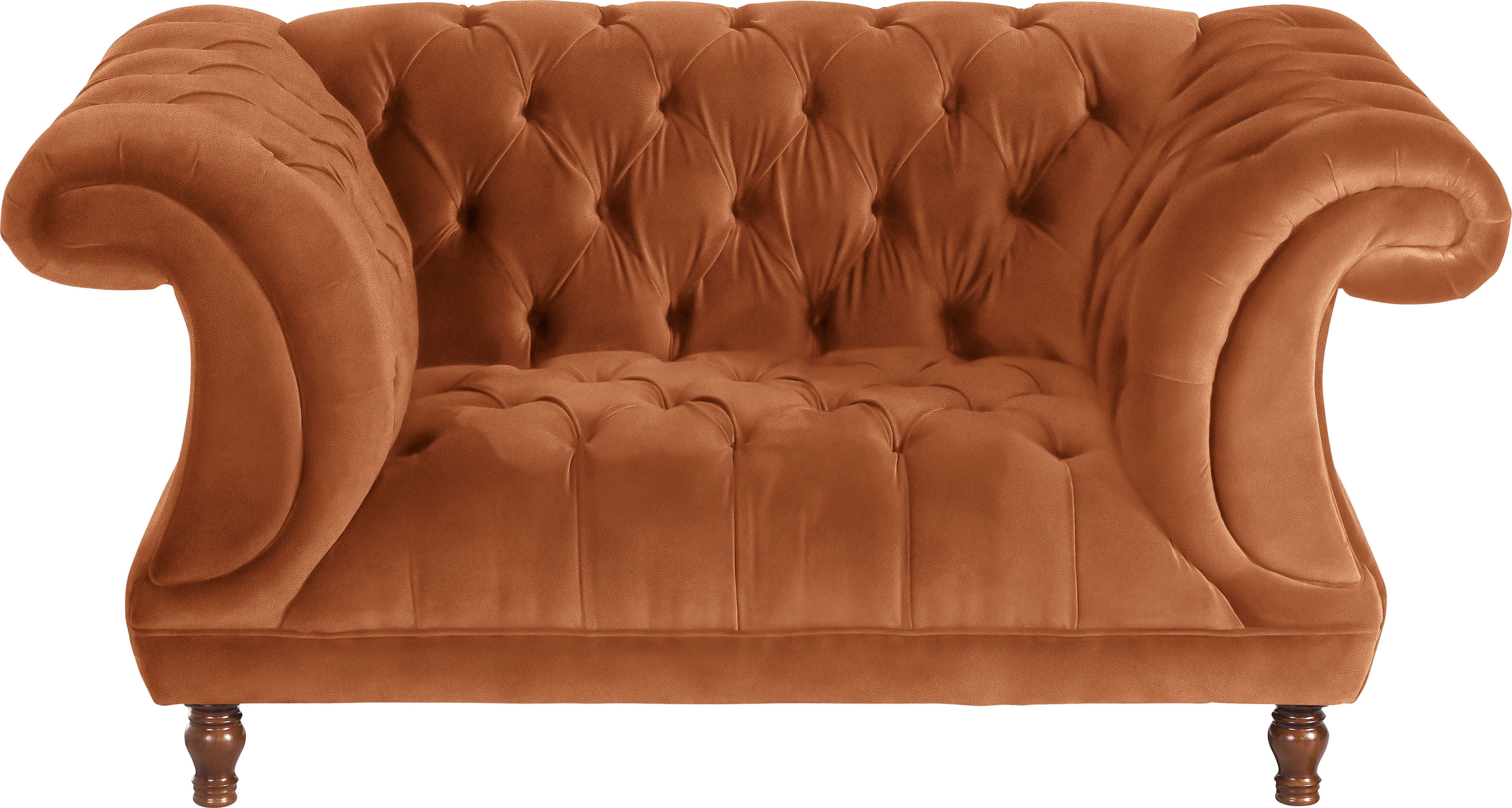 Max Winzer® Loveseat »Isabelle, Loungesessel«, Knopfheftung & gedrechselten günstig online kaufen