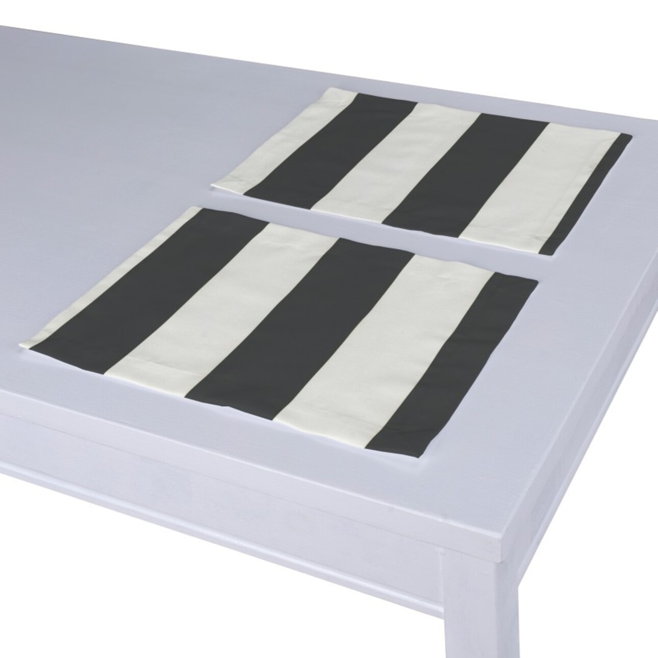 Tischset 2 Stck., schwarz-weiß, 30 x 40 cm, Vintage 70's (137-53) günstig online kaufen