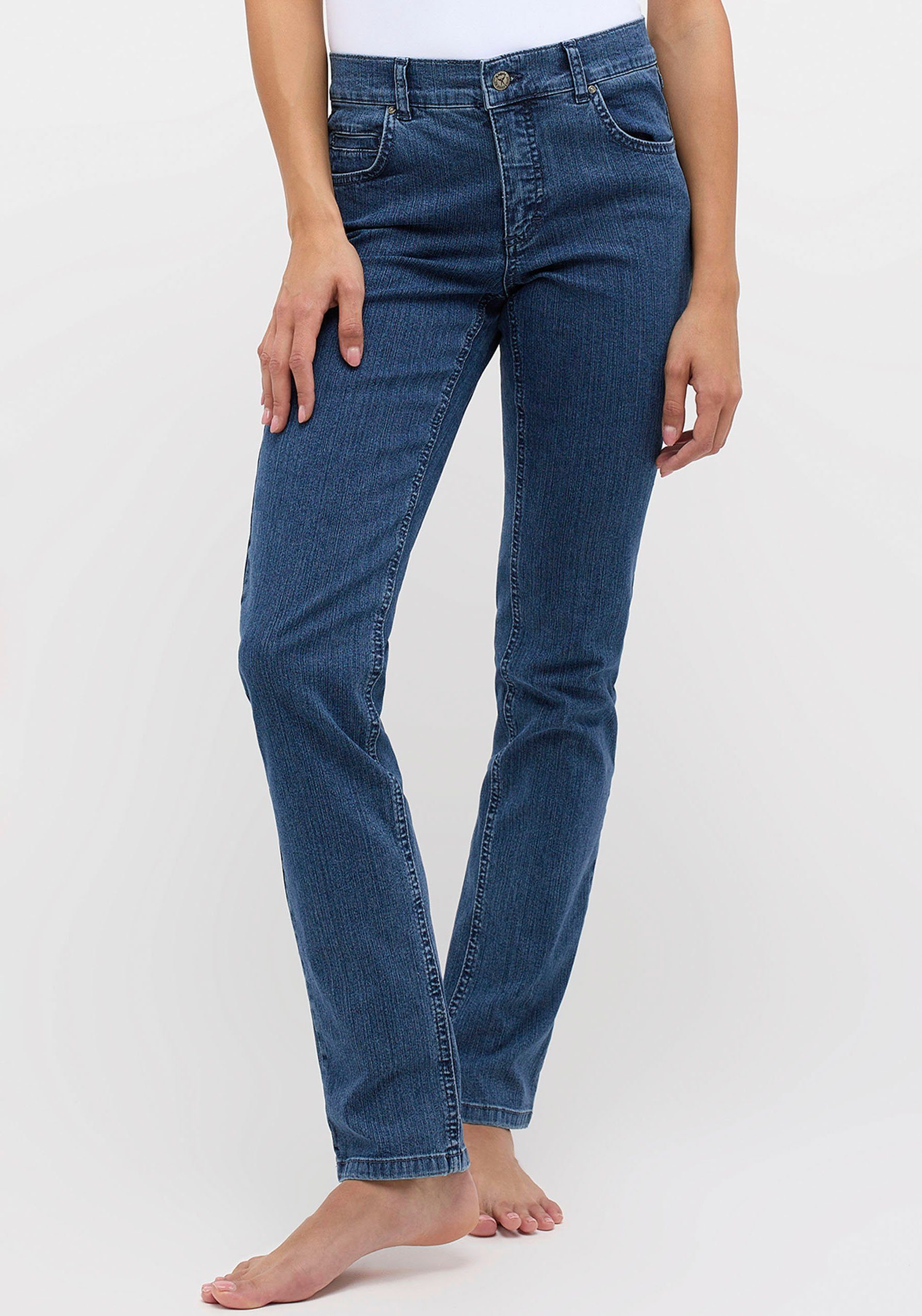 ANGELS 5-Pocket-Jeans "CICI", aus sportivem Denim günstig online kaufen