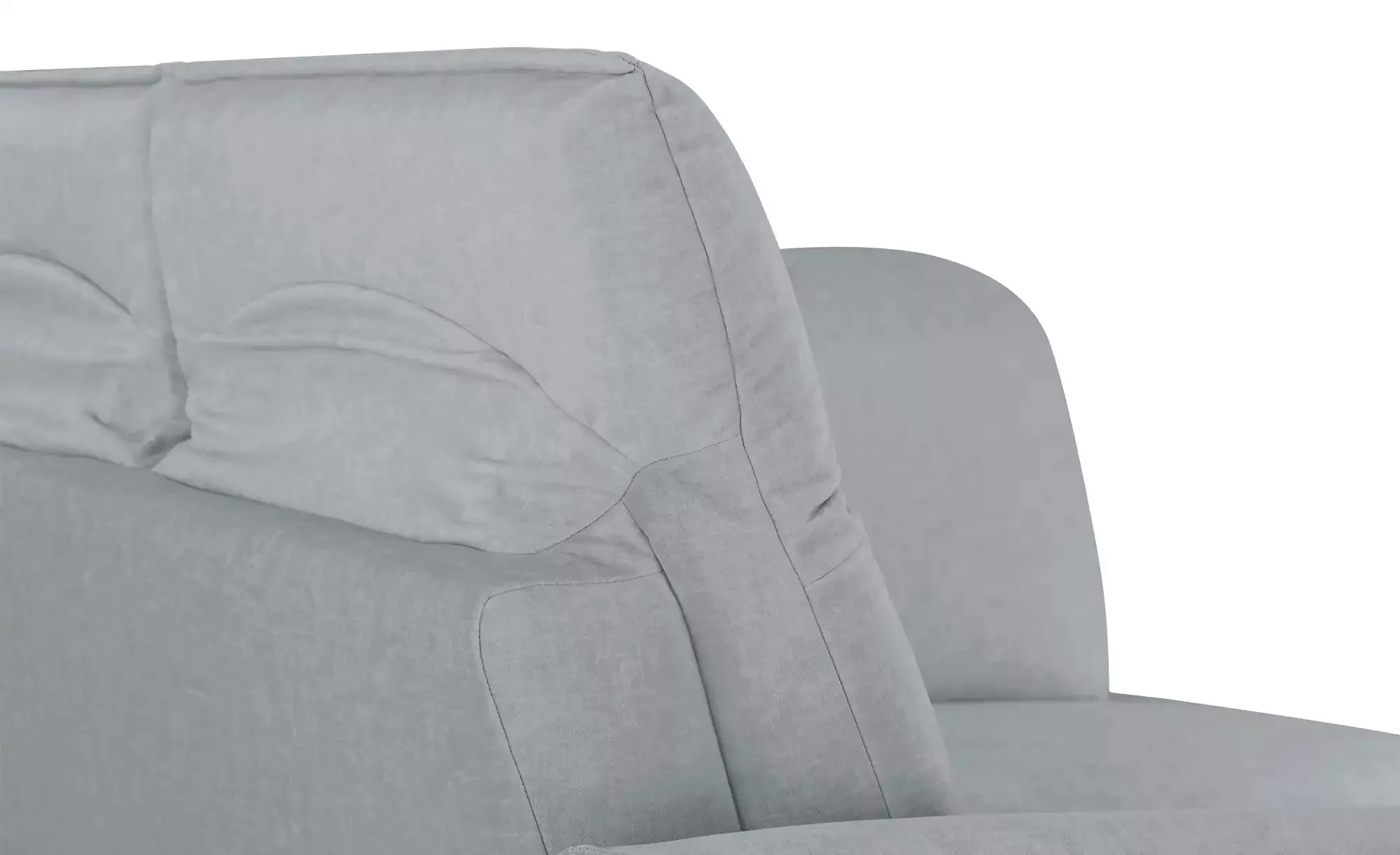 Polstermöbel Oelsa Ecksofa  Messina ¦ grau ¦ Maße (cm): B: 258 H: 92 T: 198 günstig online kaufen