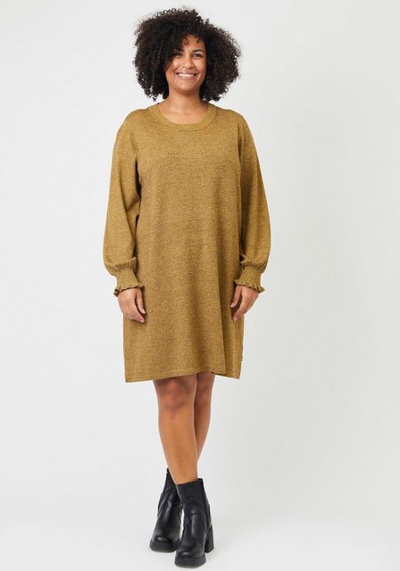 ADIA Sweatkleid "AD Knit Dress", mit Rüschen am Ärmelabschluss günstig online kaufen