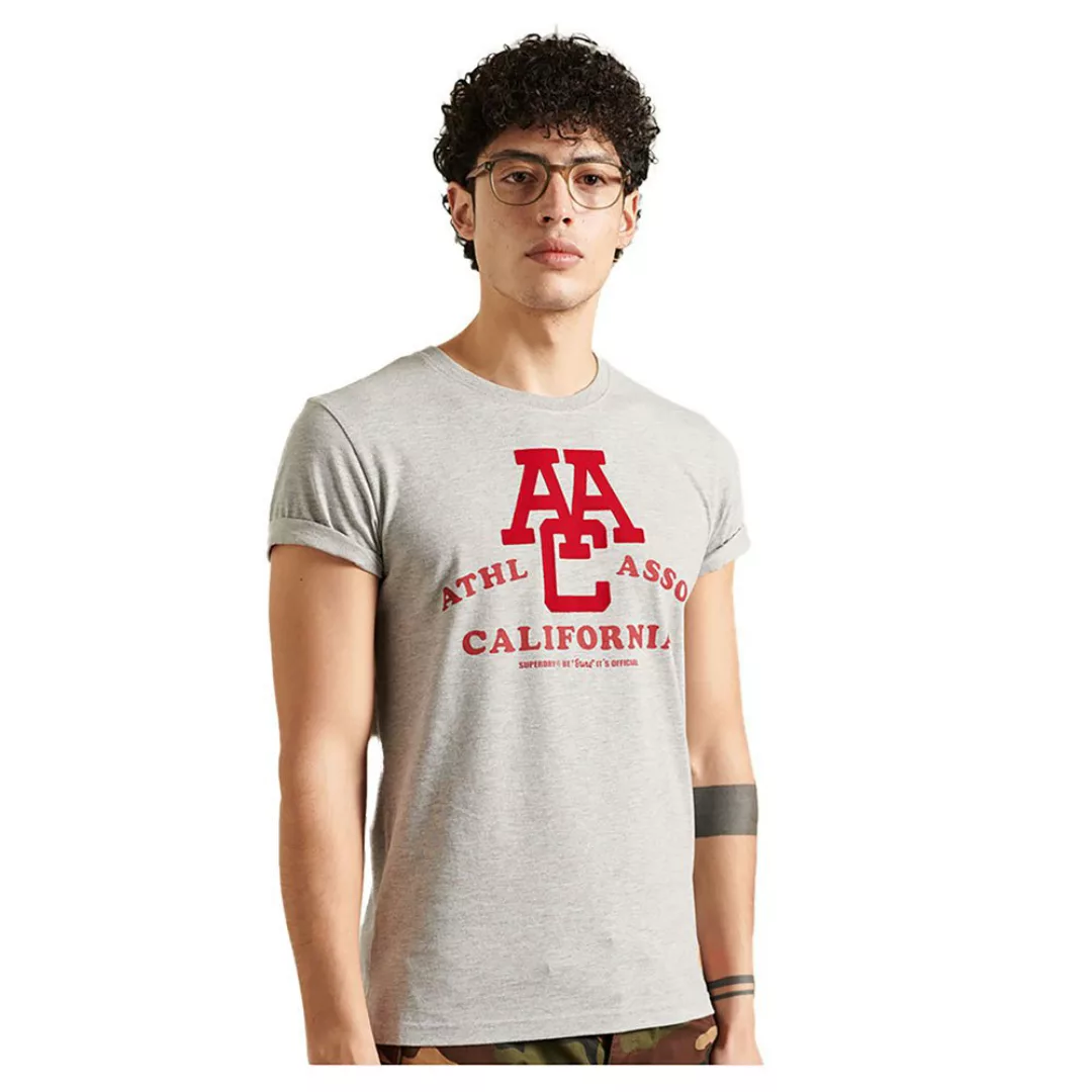 Superdry Aac Graphic 220 Kurzarm T-shirt 2XL Grey Marl günstig online kaufen