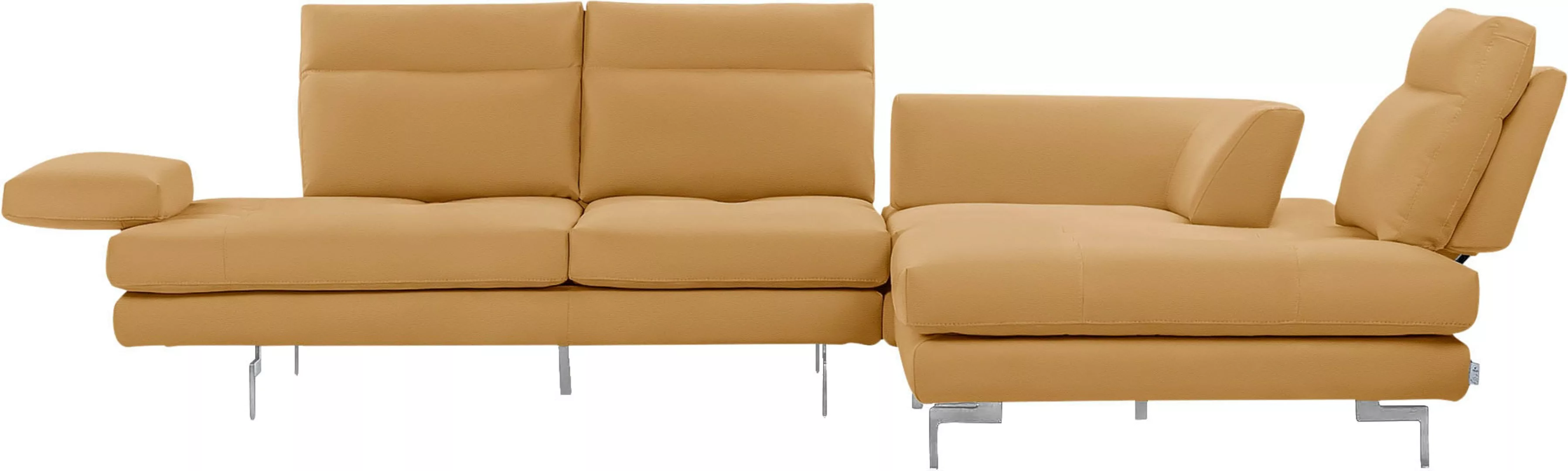 CALIA ITALIA Ecksofa »Toby Wing, L-Form, Designsofa mit sensationellem Sitz günstig online kaufen