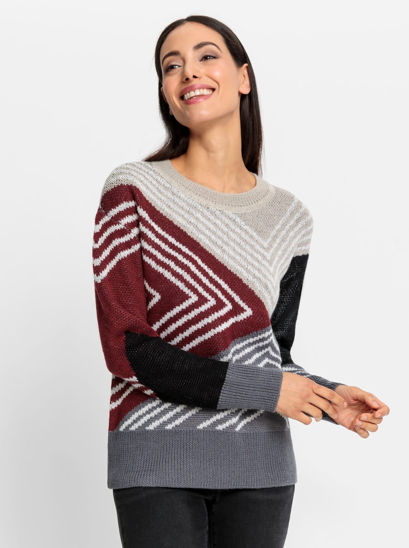heine Jacquardpullover "Pullover" günstig online kaufen