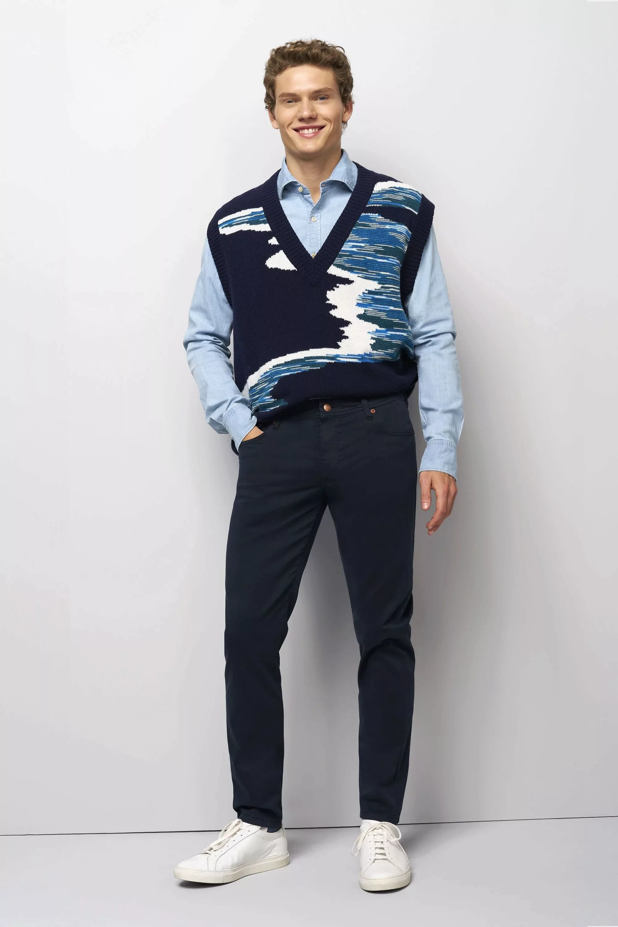 MEYER Chinos "M5 Five Pocket" günstig online kaufen