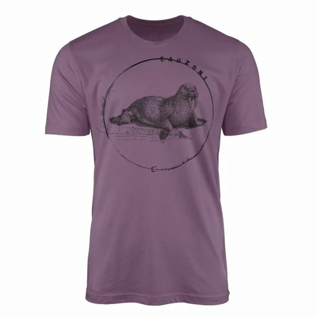 Sinus Art T-Shirt Evolution Herren T-Shirt Walross günstig online kaufen