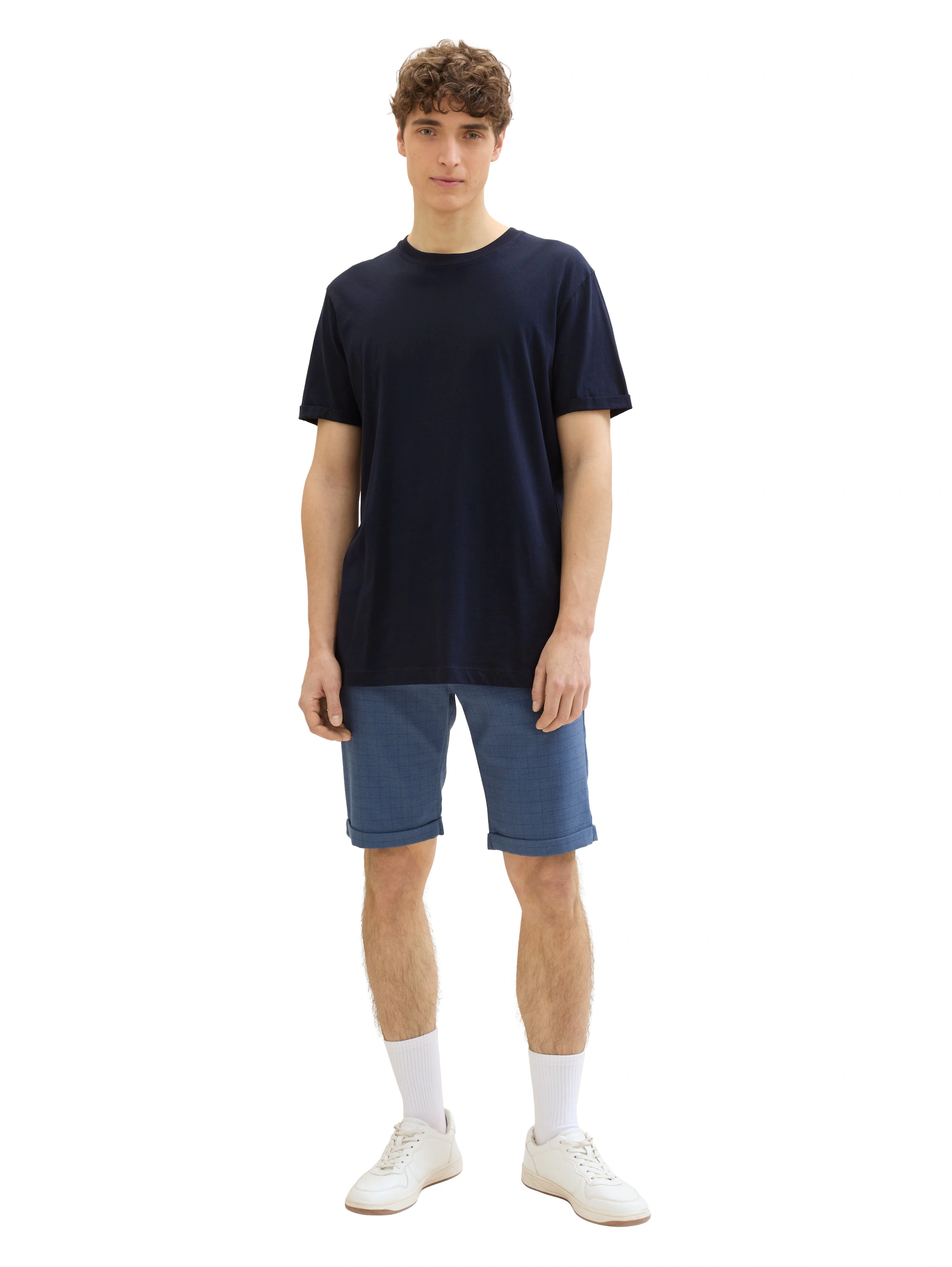 TOM TAILOR Denim Chinoshorts, in karierter Optik günstig online kaufen