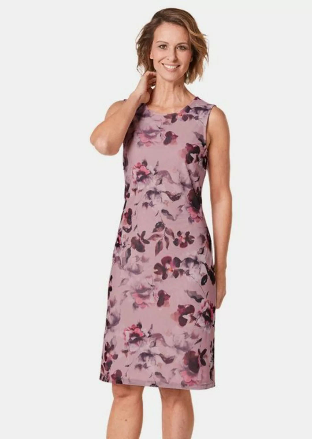 GOLDNER Abendkleid Kurzgröße: Elegantes Kleid aus weichem Mesh günstig online kaufen