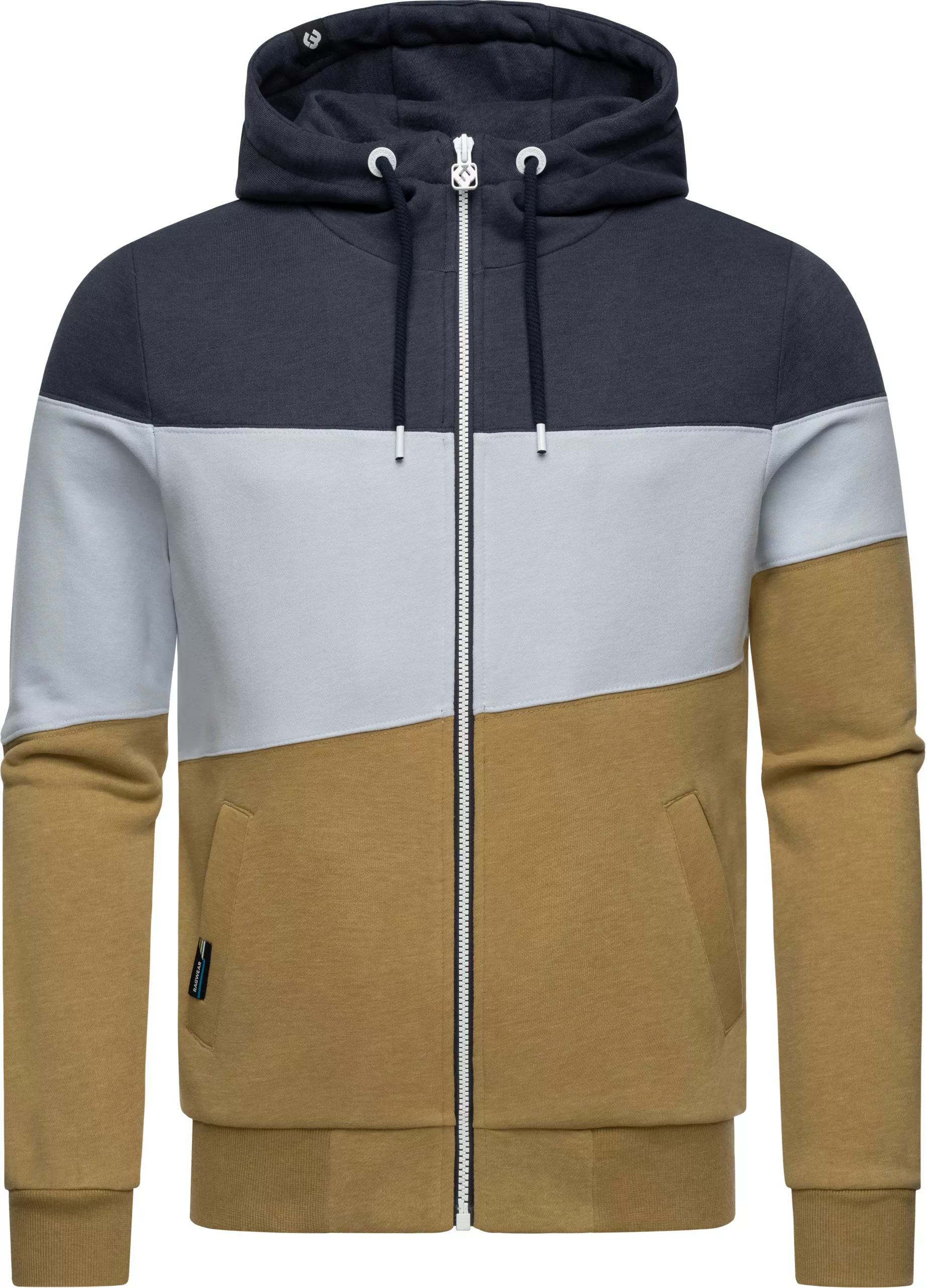 Ragwear Kapuzensweatjacke "Trien", Herren Basic Sweatjacke mit Kapuze günstig online kaufen