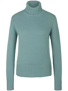 Pullover aus 100% Premium-Kaschmir Peter Hahn Cashmere türkis günstig online kaufen