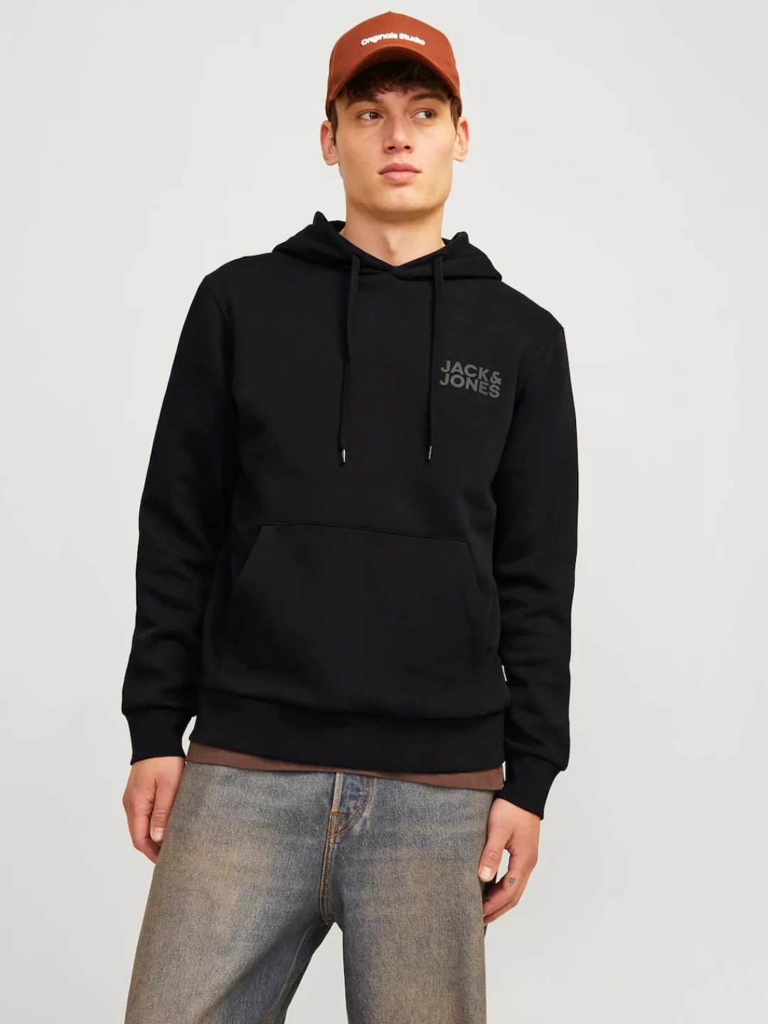 Jack & Jones Kapuzensweatshirt "JJECORP LOGO SWEAT HOOD NOOS", mit Logo Pri günstig online kaufen