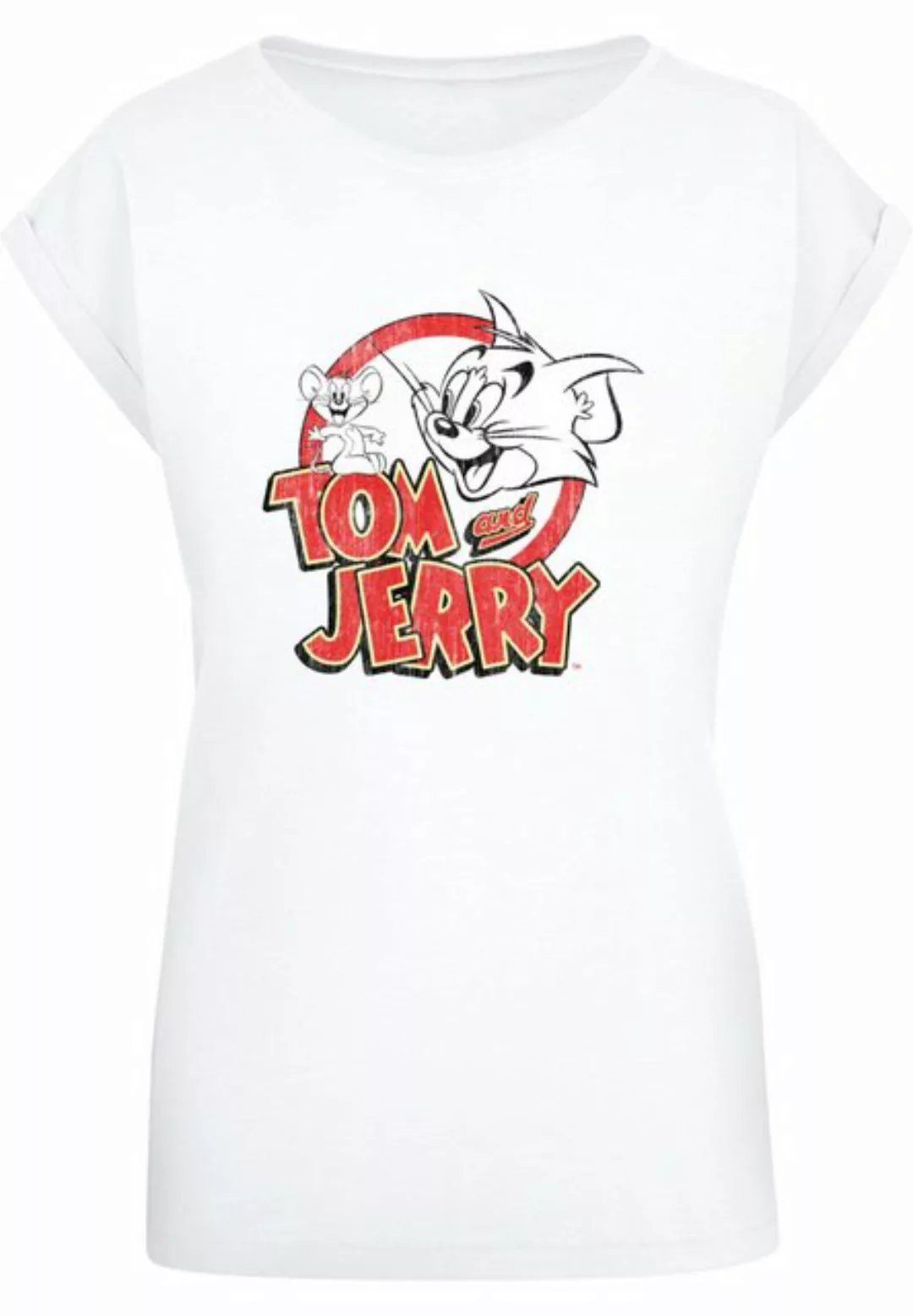 ABSOLUTE CULT T-Shirt ABSOLUTE CULT Damen Ladies Tom and Jerry - Logo T-Shi günstig online kaufen