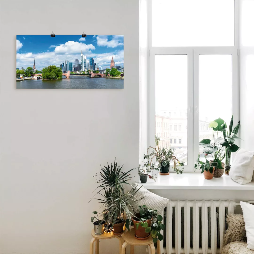 Artland Wandbild »Frankfurt am Main«, Deutschland, (1 St.) günstig online kaufen