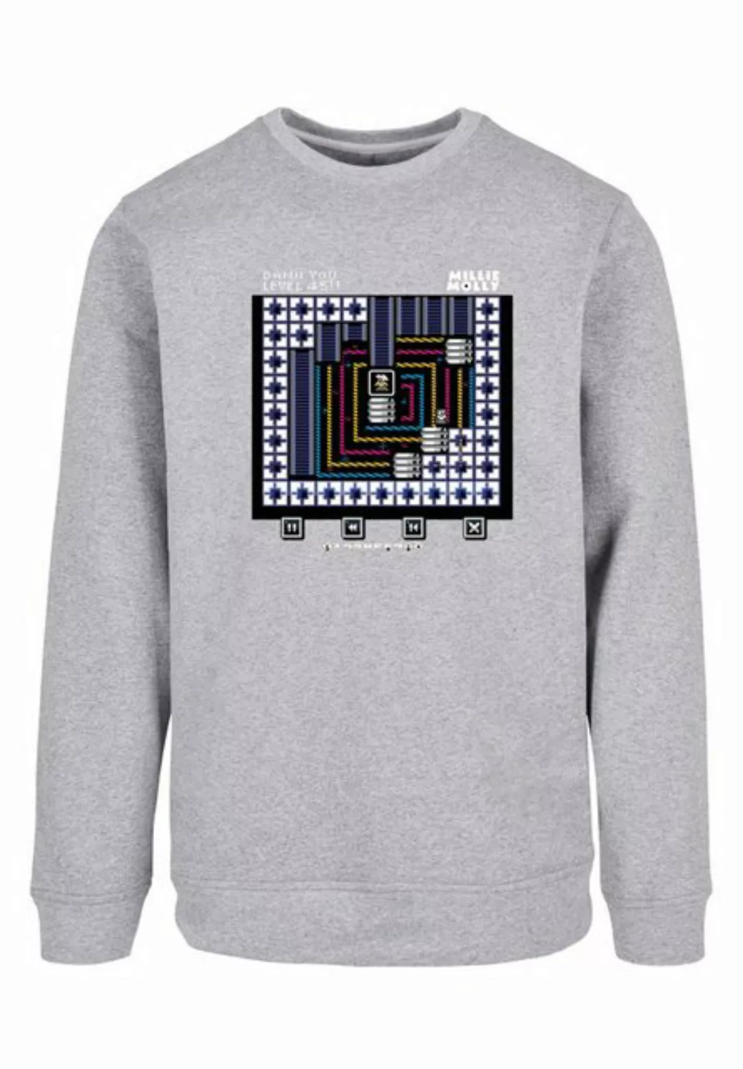 F4NT4STIC Kapuzenpullover "Retro Gaming Level 45", Print günstig online kaufen