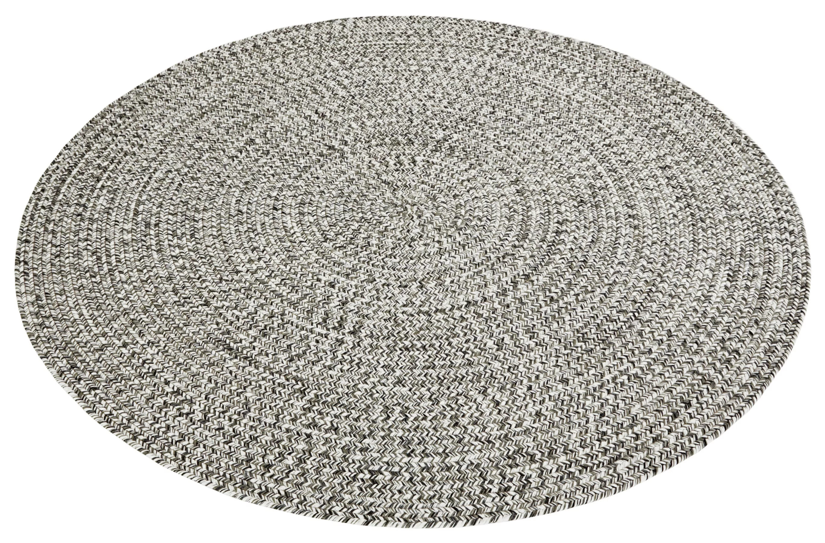 NORTHRUGS Teppich »Trenzado«, rund, 10 mm Höhe, In- & Outdoor, Handmade-Loo günstig online kaufen