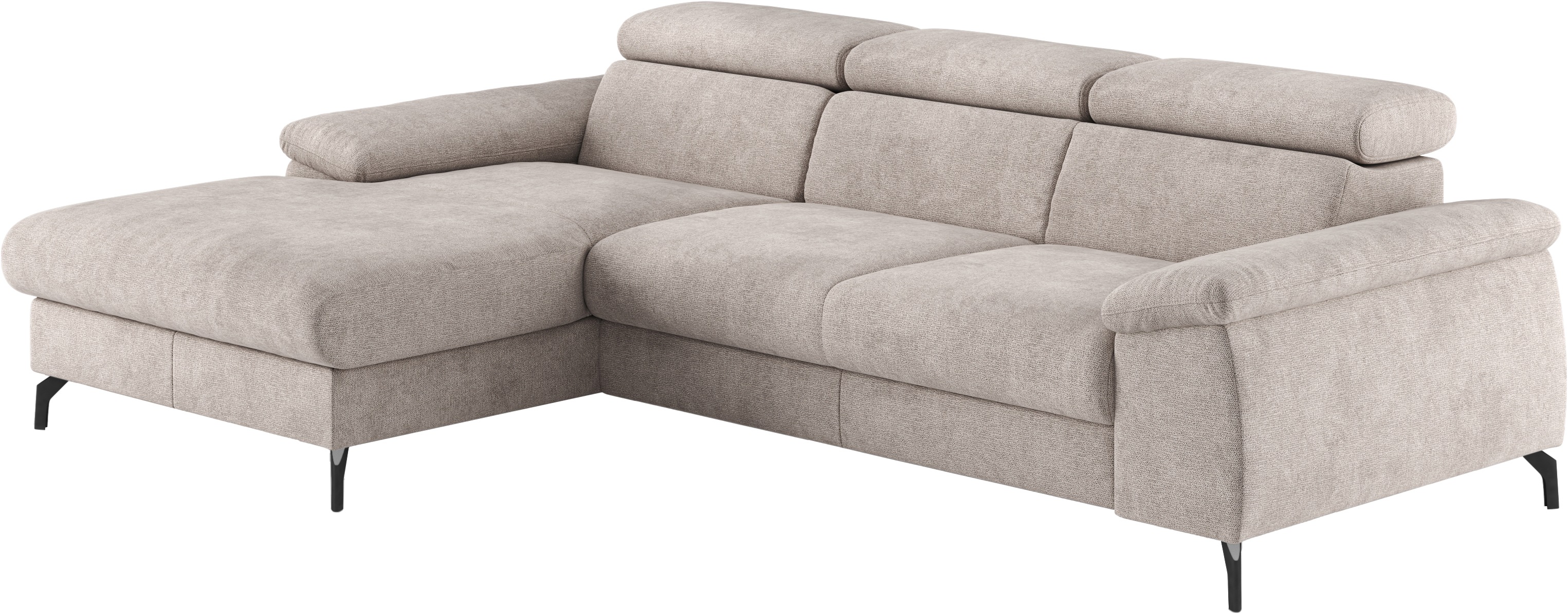 COTTA Ecksofa "Kitty L-Form", mit Kopfteilverstellung, wahlweise mit Bettfu günstig online kaufen