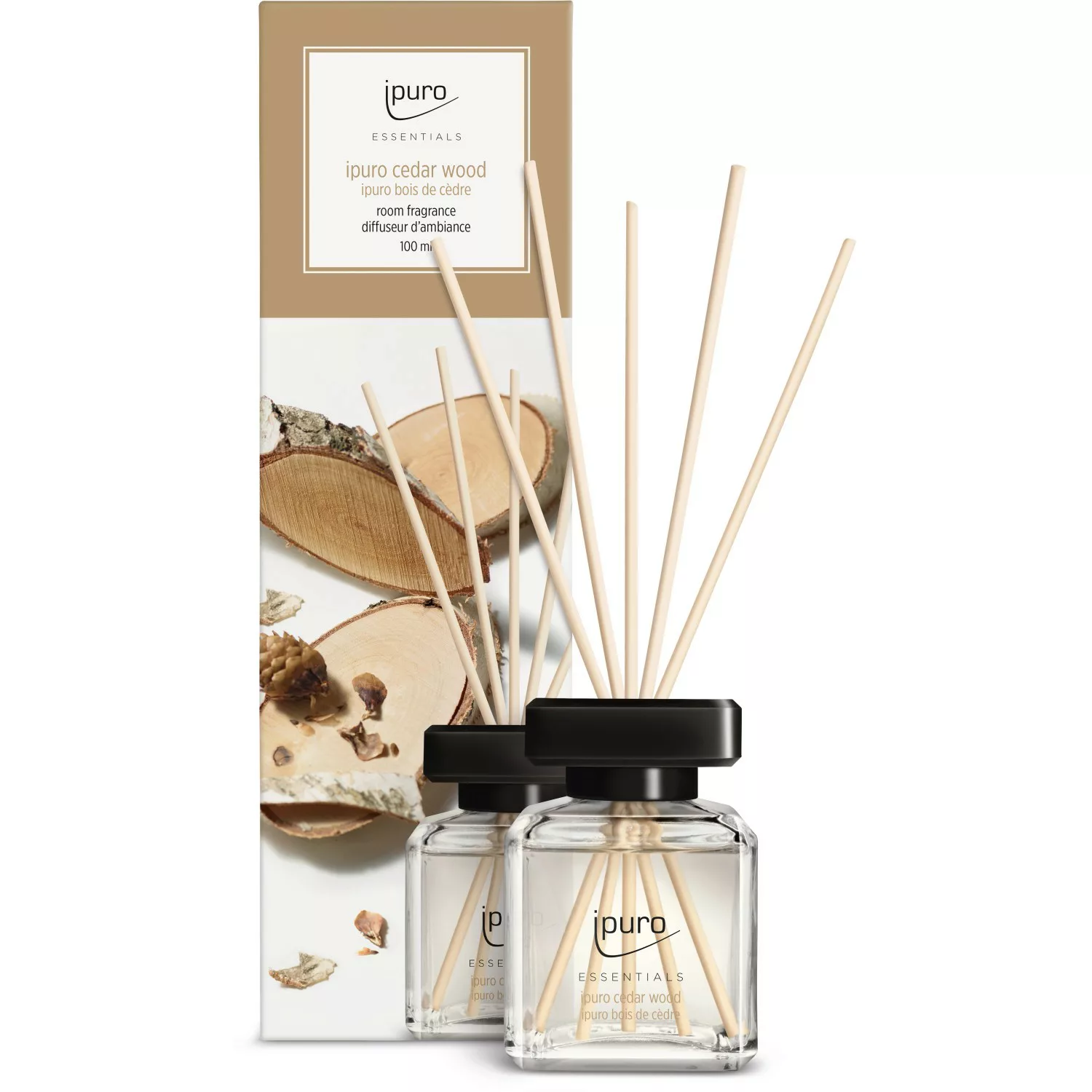 ipuro ESSENTIALS Raumduft Cedar Wood  100ml günstig online kaufen