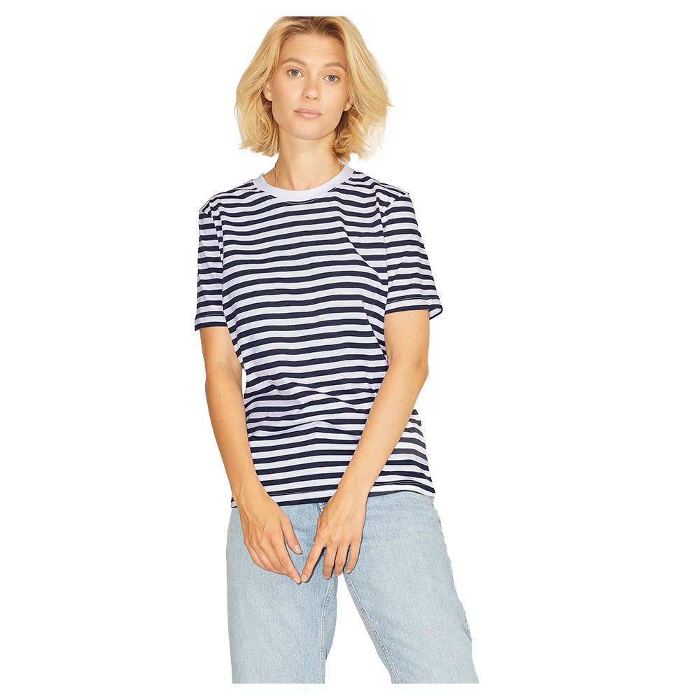 Jjxx Anna Regular Every Stripe Kurzarm T-shirt XS Cloud Dancer / Stripes 1X günstig online kaufen