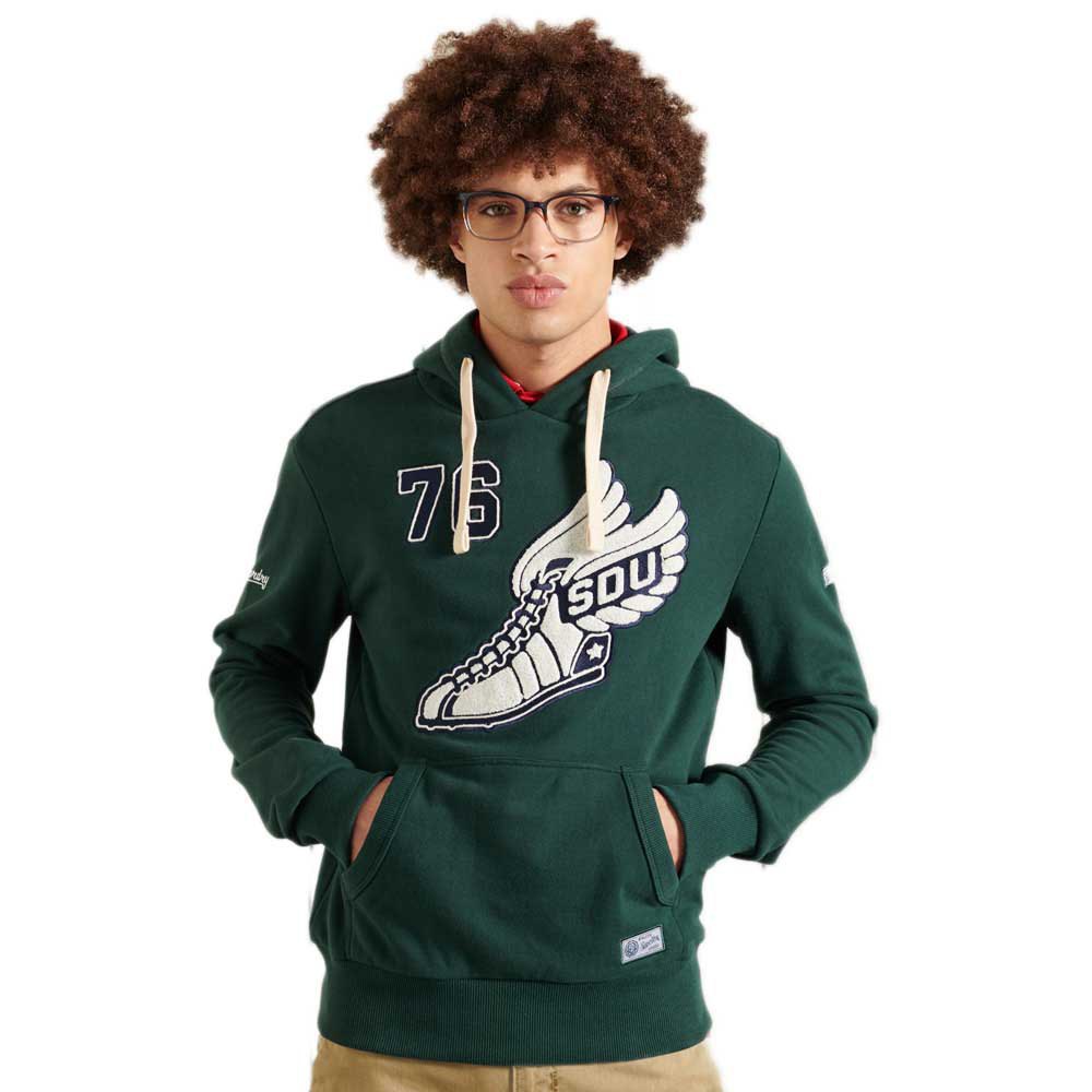 Superdry Collegiate State Loopback Pullover XL Pine günstig online kaufen