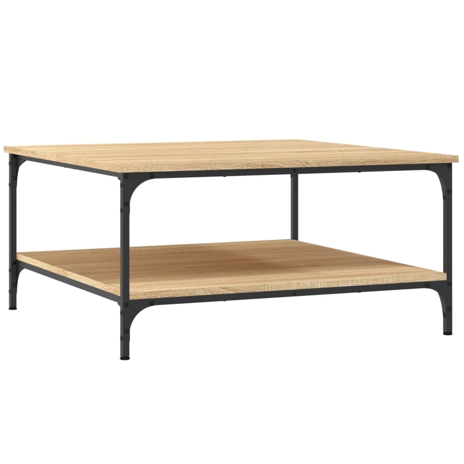 vidaXL Couchtisch Sonoma-Eiche 80x80x40 cm Holzwerkstoff Modell 1 günstig online kaufen