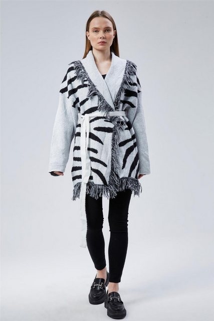 HomeStore Cardigan Langer Zebra-Cardigan günstig online kaufen