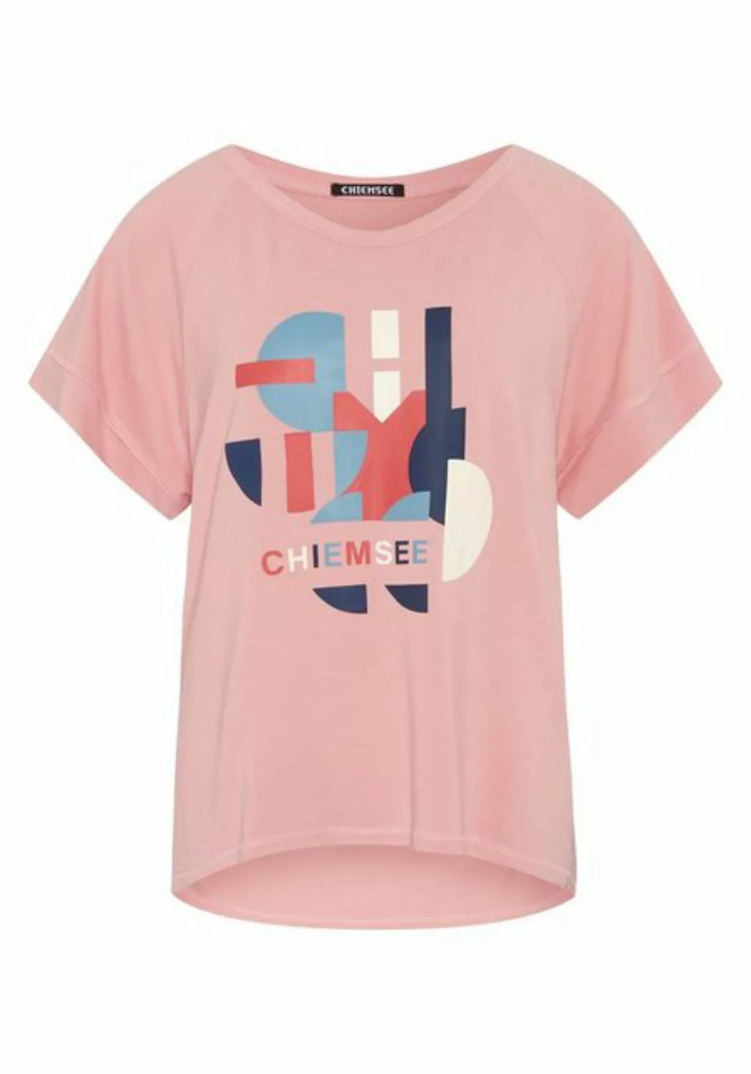 Chiemsee Print-Shirt T-Shirt im geometrischen Logo-Design 1 günstig online kaufen