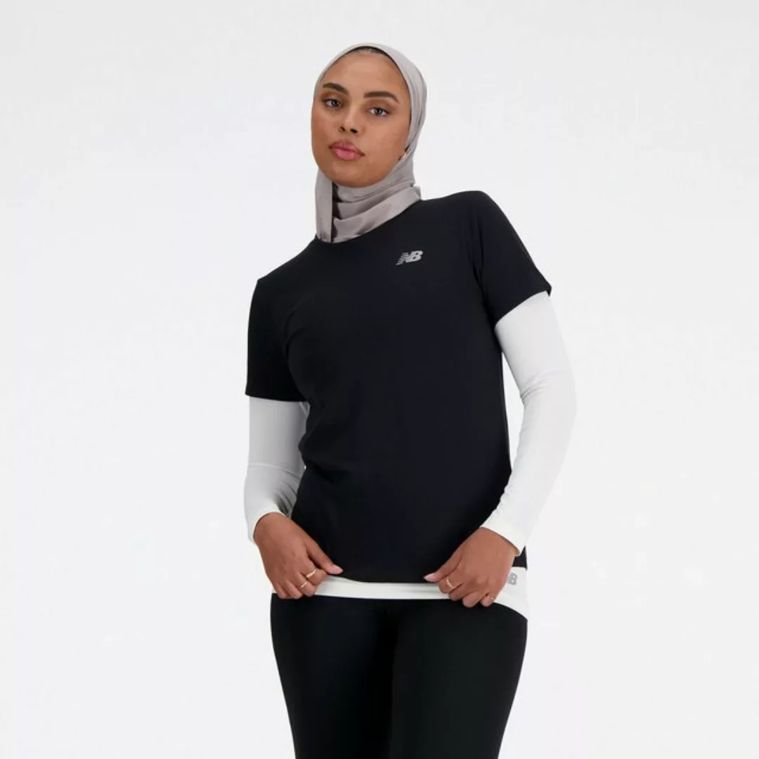 New Balance Laufshirt mit Label günstig online kaufen