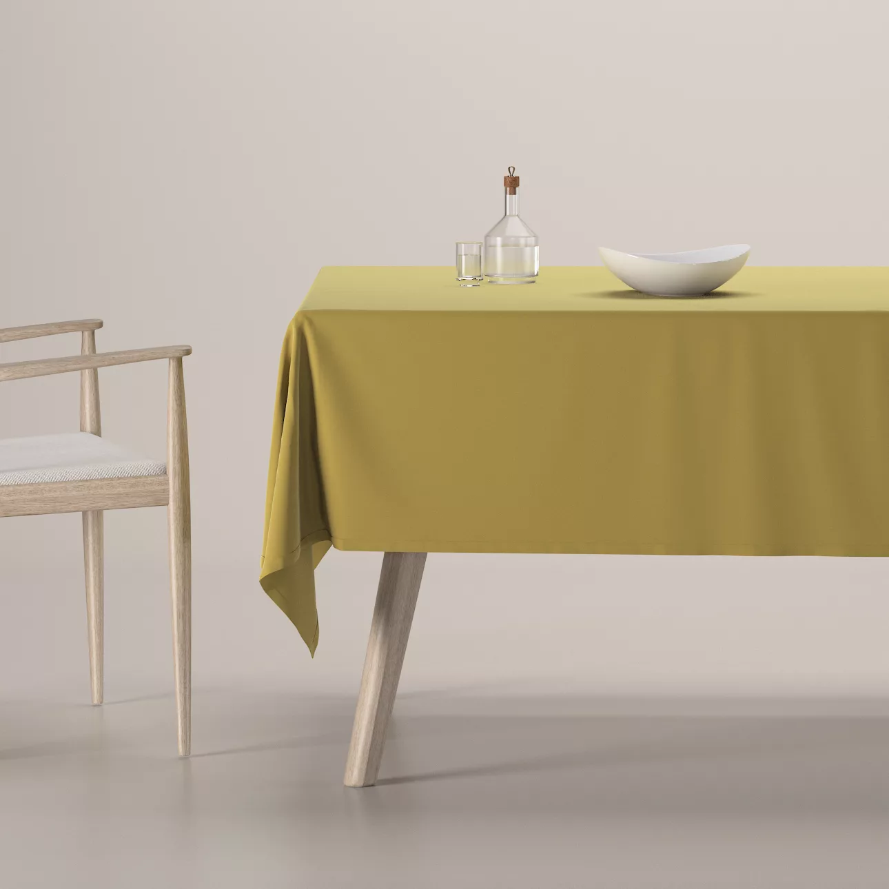 Rechteckige Tischdecke, olivegrün, Velvet (704-27) günstig online kaufen