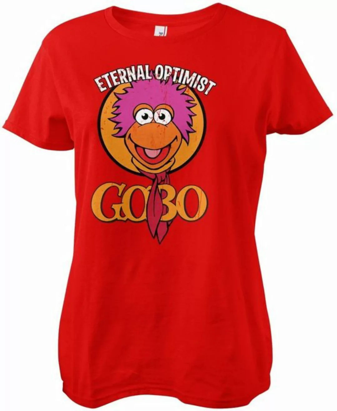 Fraggle Rock T-Shirt Gobo Eternal Optimist Girly Tee günstig online kaufen