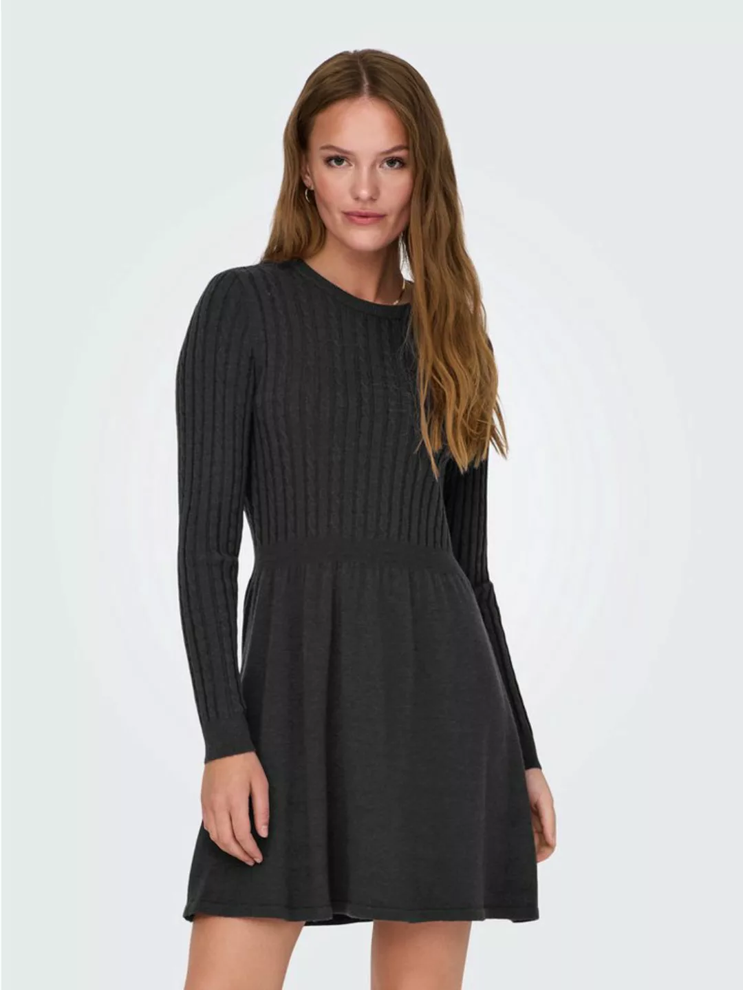 ONLY Strickkleid ONLFIA LS CABLE DRESS KNT günstig online kaufen