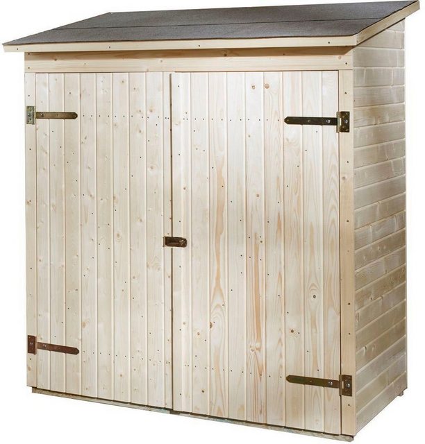 weka Geräteschrank "Garten-/Terrassenschrank 361 Gr.2", Flachdach, 14mm günstig online kaufen