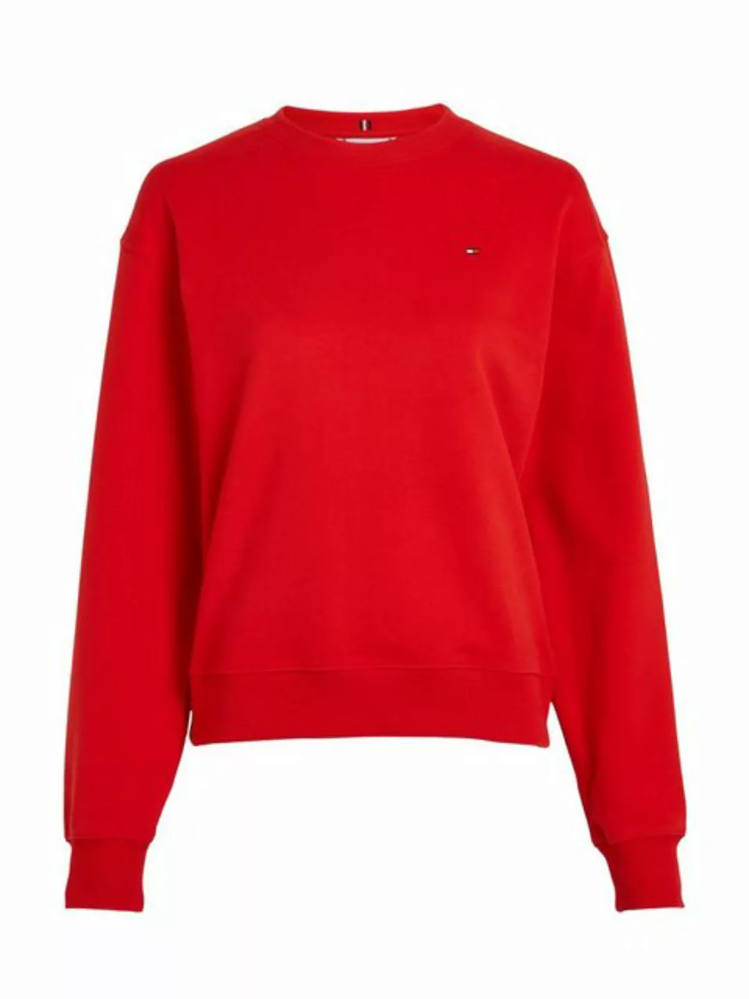 Tommy Hilfiger Sweatshirt REG FLAG ON CHEST SWTSHRT mit Logo-Stickerei günstig online kaufen