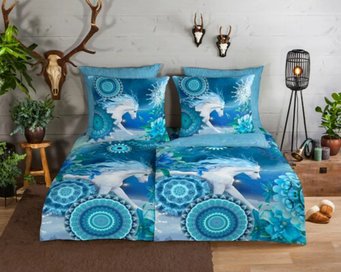 hip Wendebettwäsche »Lumi«, Biber, 135x200, Warm, Weich, Wendeoptik, Reißve günstig online kaufen