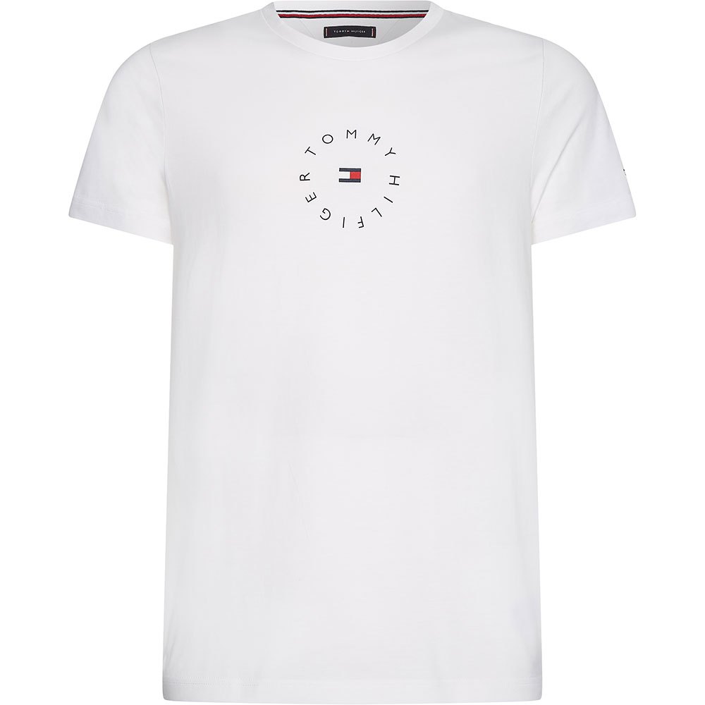 Tommy Hilfiger Roundall Graphic Kurzärmeliges T-shirt 2XL White günstig online kaufen