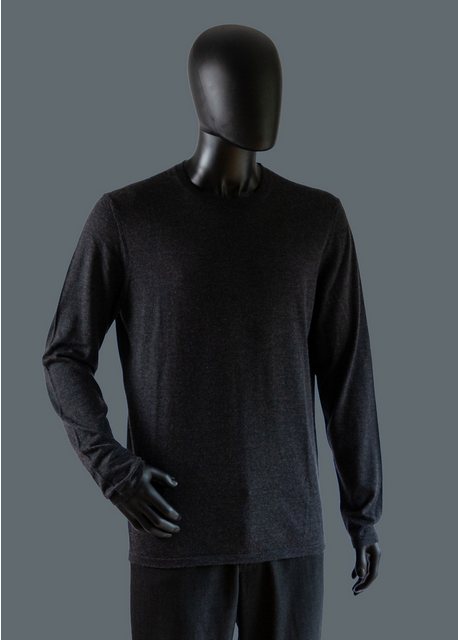 Ariun Kaschmirpullover Pullover mit C- Ausschnitt aus Kaschmir und Seide günstig online kaufen