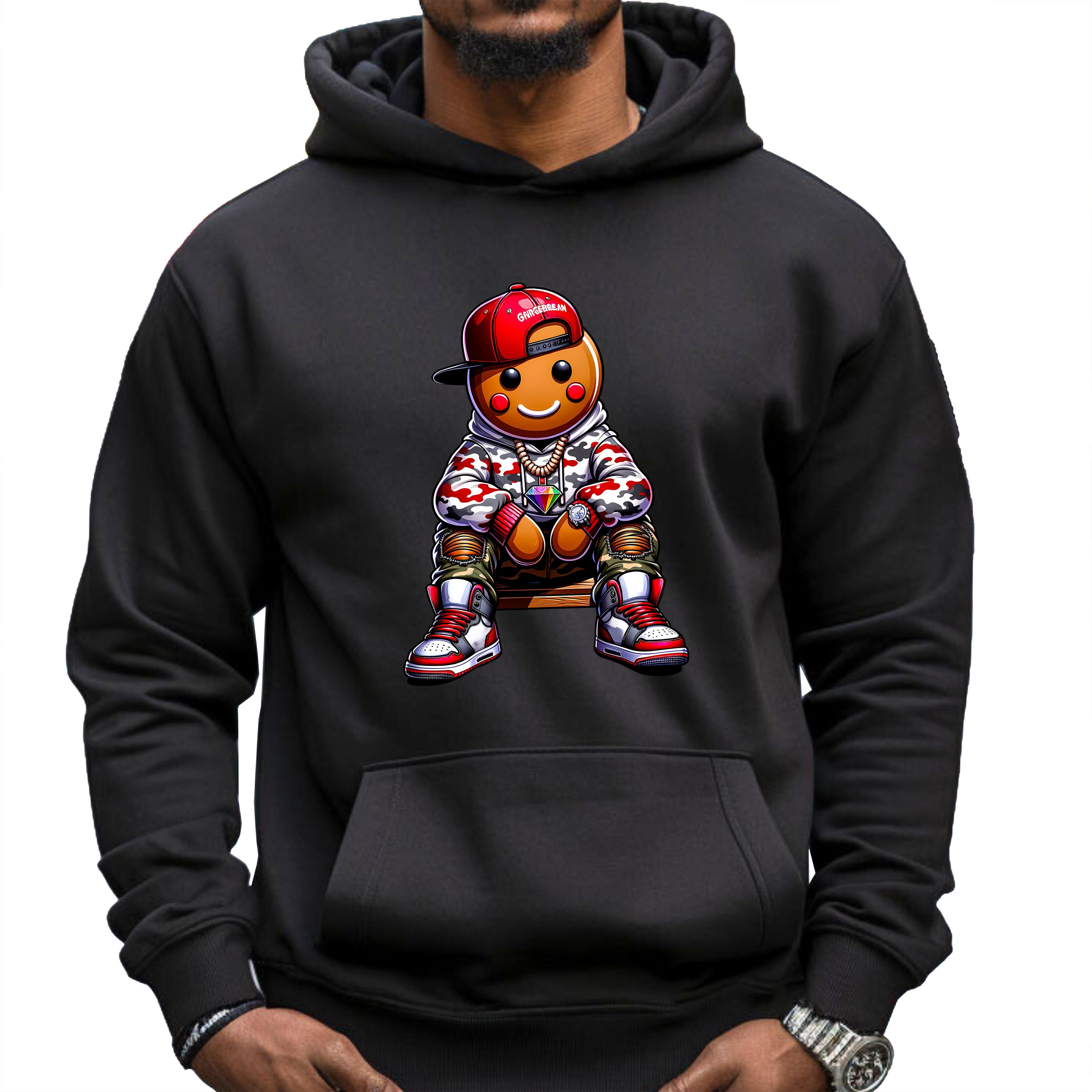 Banco Hoodie Kapuzenpullover mit Weihnachtsmotiven Winter günstig online kaufen