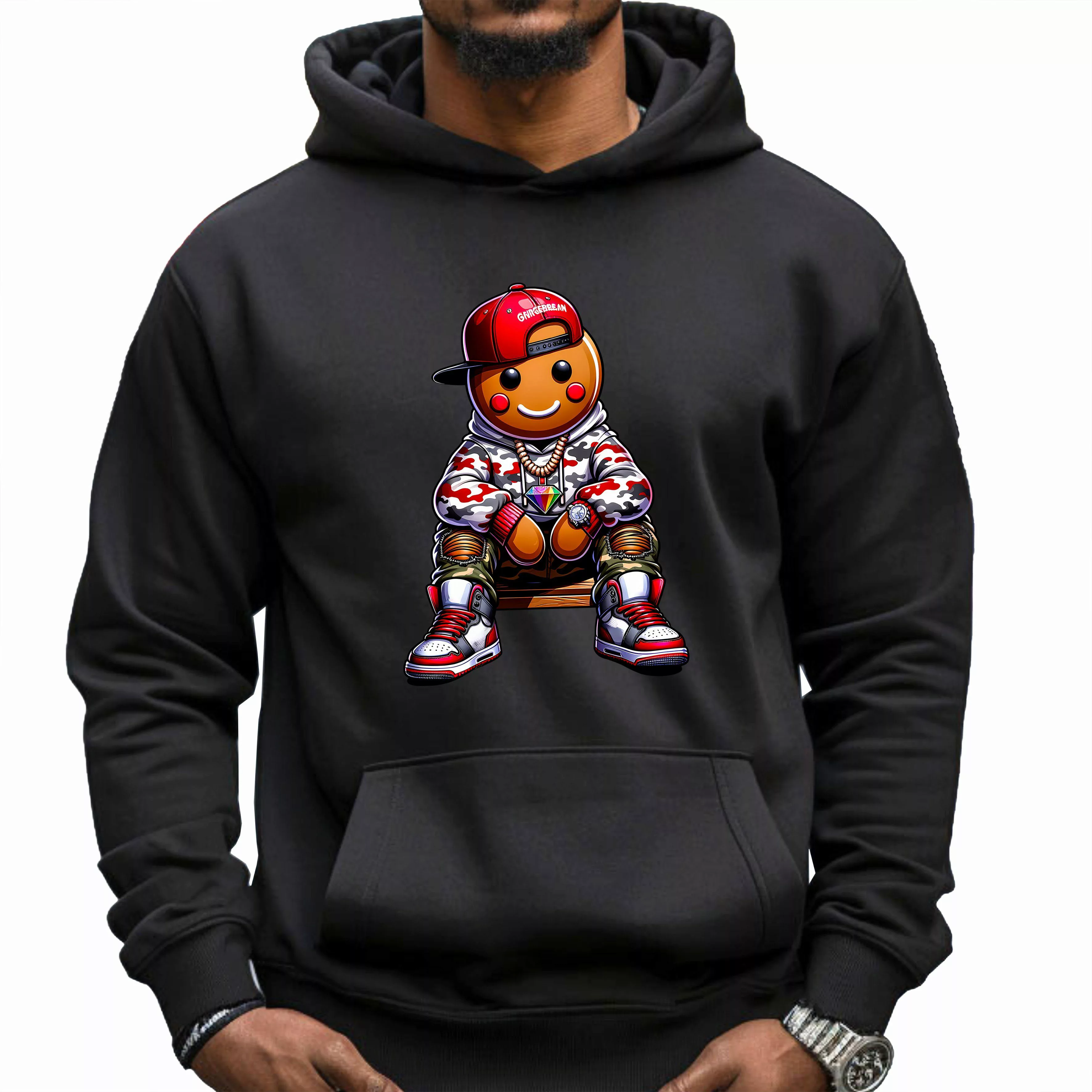 Banco Hoodie Kapuzenpullover mit Weihnachtsmotiven Winter günstig online kaufen