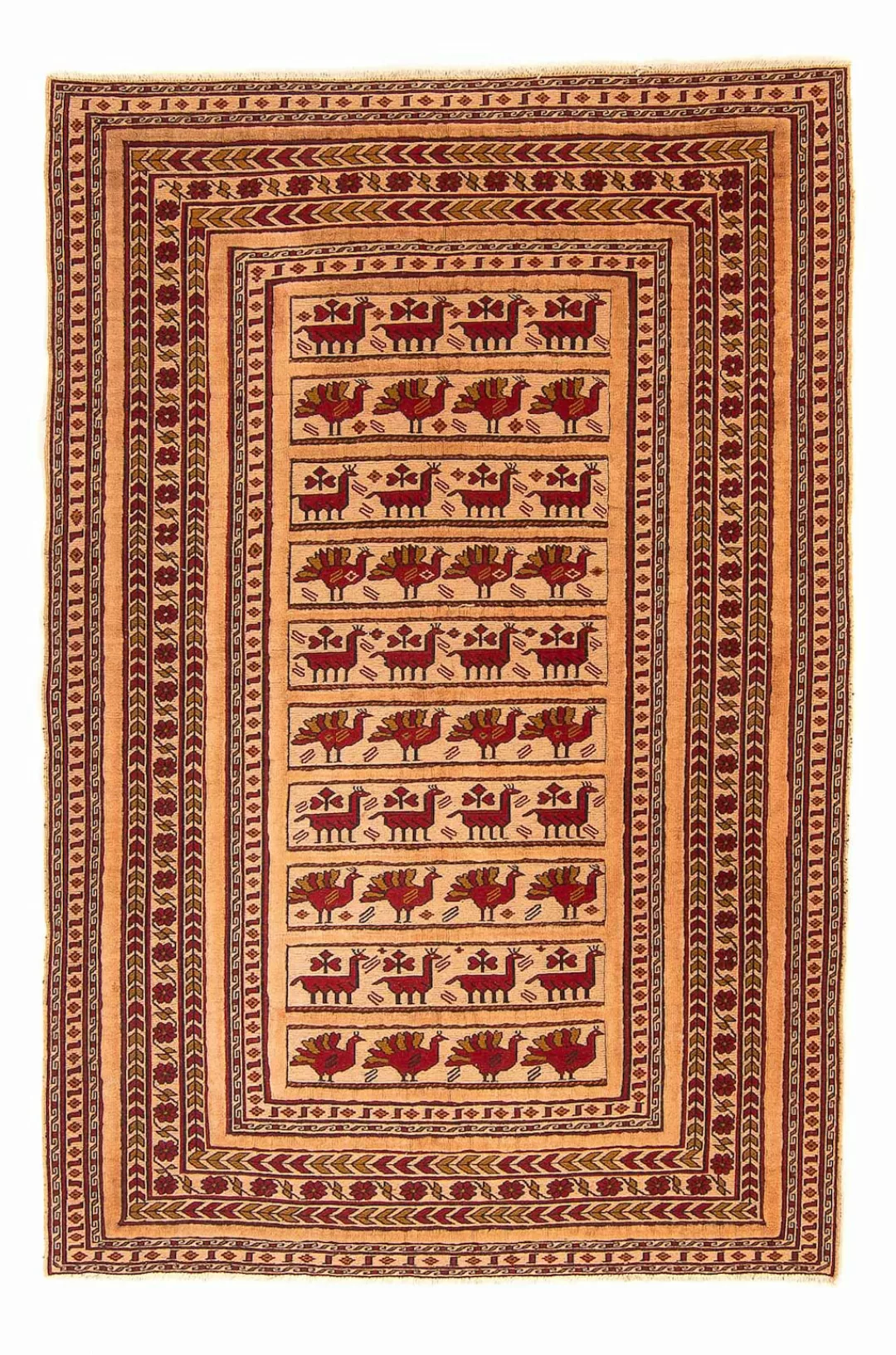 morgenland Wollteppich »Kelim - Oriental - 180 x 140 cm - braun«, rechtecki günstig online kaufen