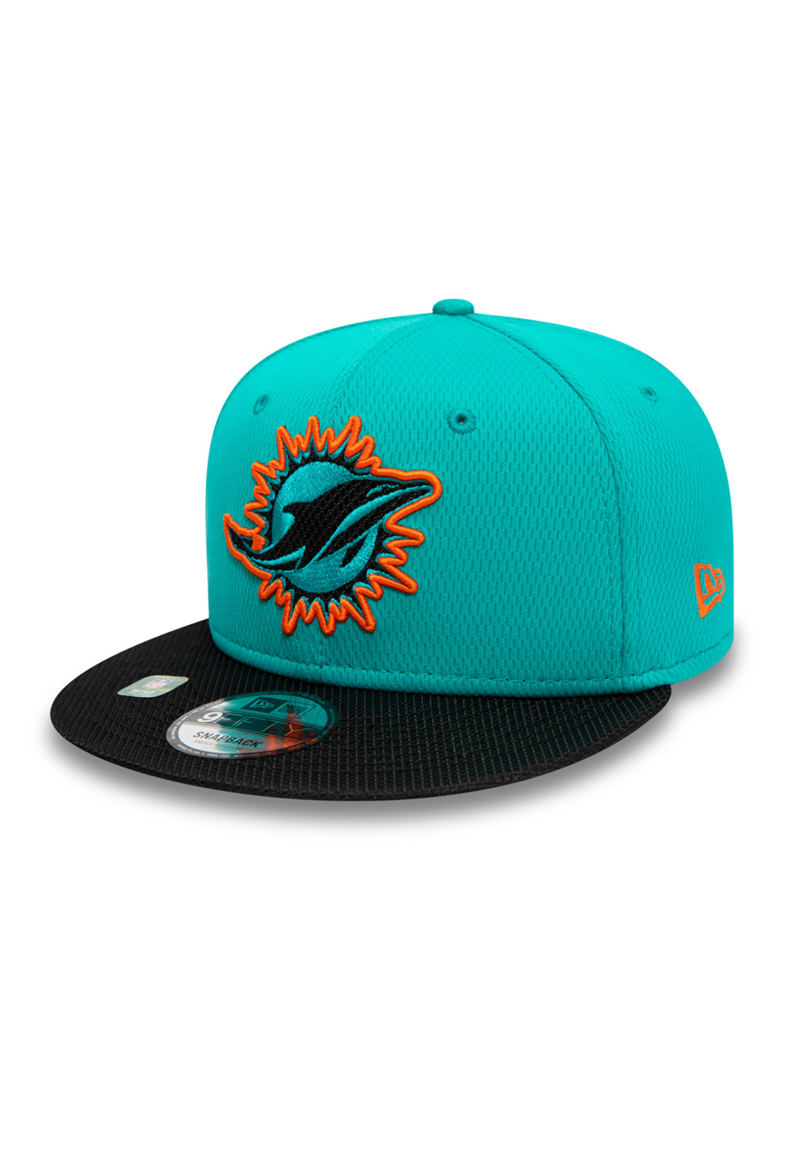 New Era NFL Sideline Road 9Fifty Snapback Cap MIAMI DOLPHINS Türkis günstig online kaufen